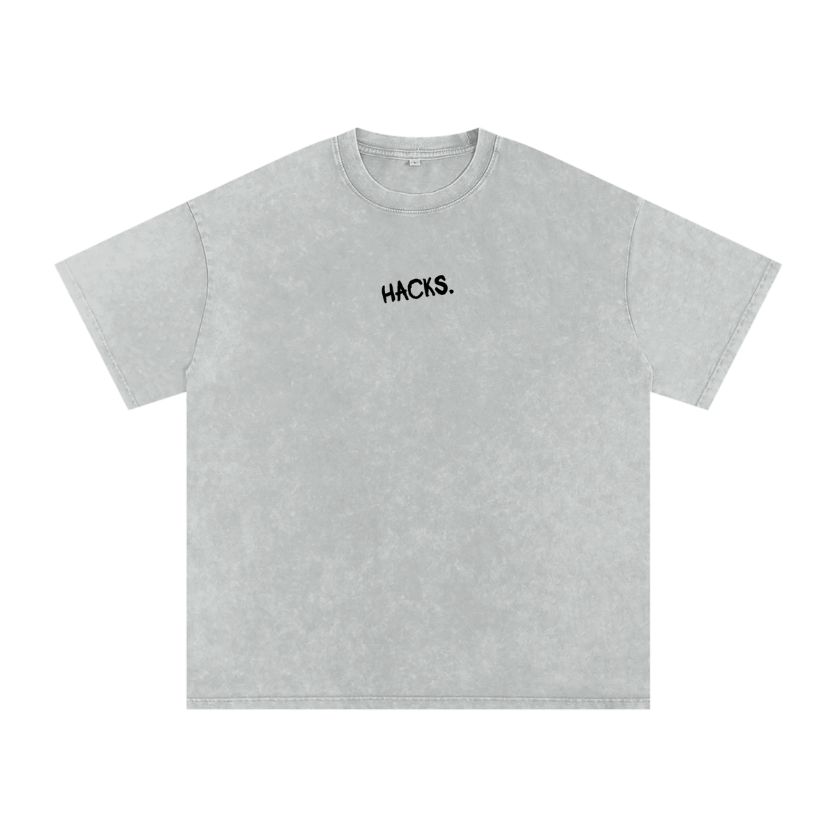 Drunk? Yes. Snow Washed Oversized Cotton T-Shirt