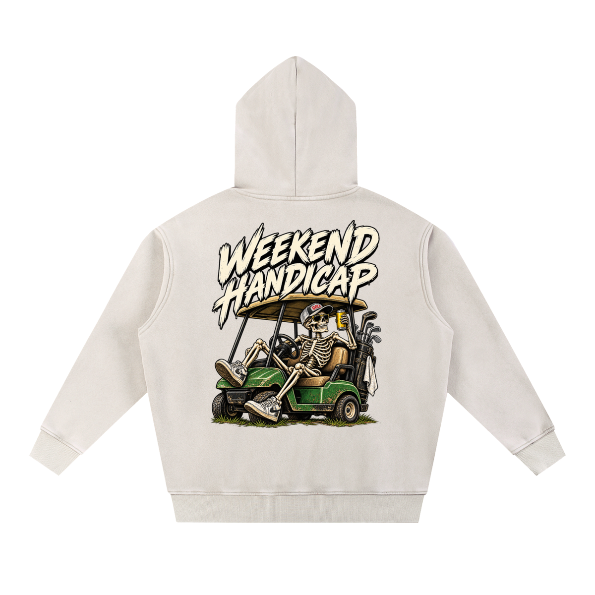 Weekend Handicap Snow Wash Fleece Oversize Hoodie