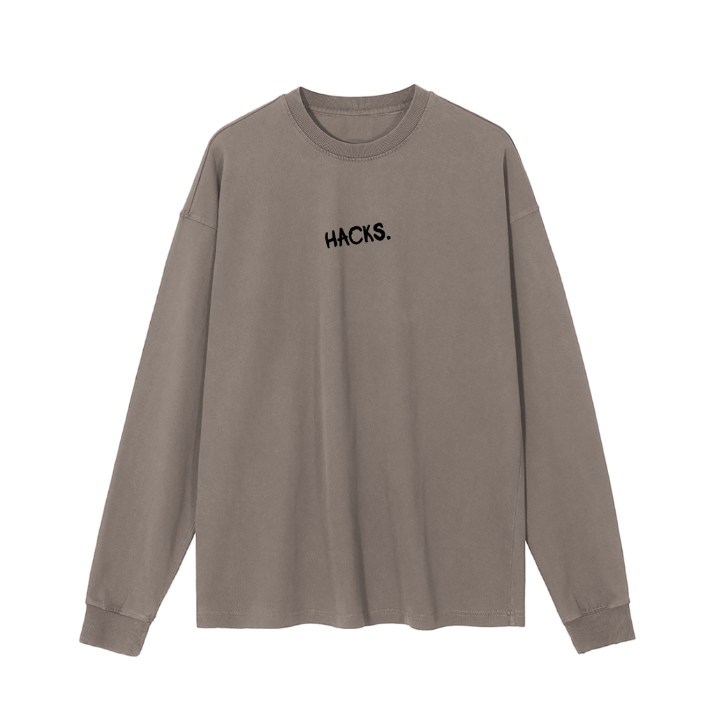 Drunk? Yes. Vintage Washed Long Sleeve T-Shirt