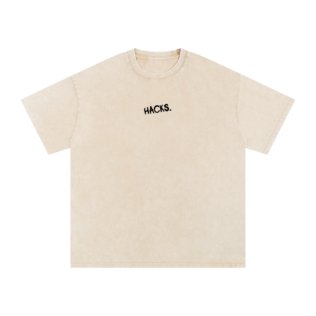Drunk? Yes. Snow Washed Oversized Cotton T-Shirt