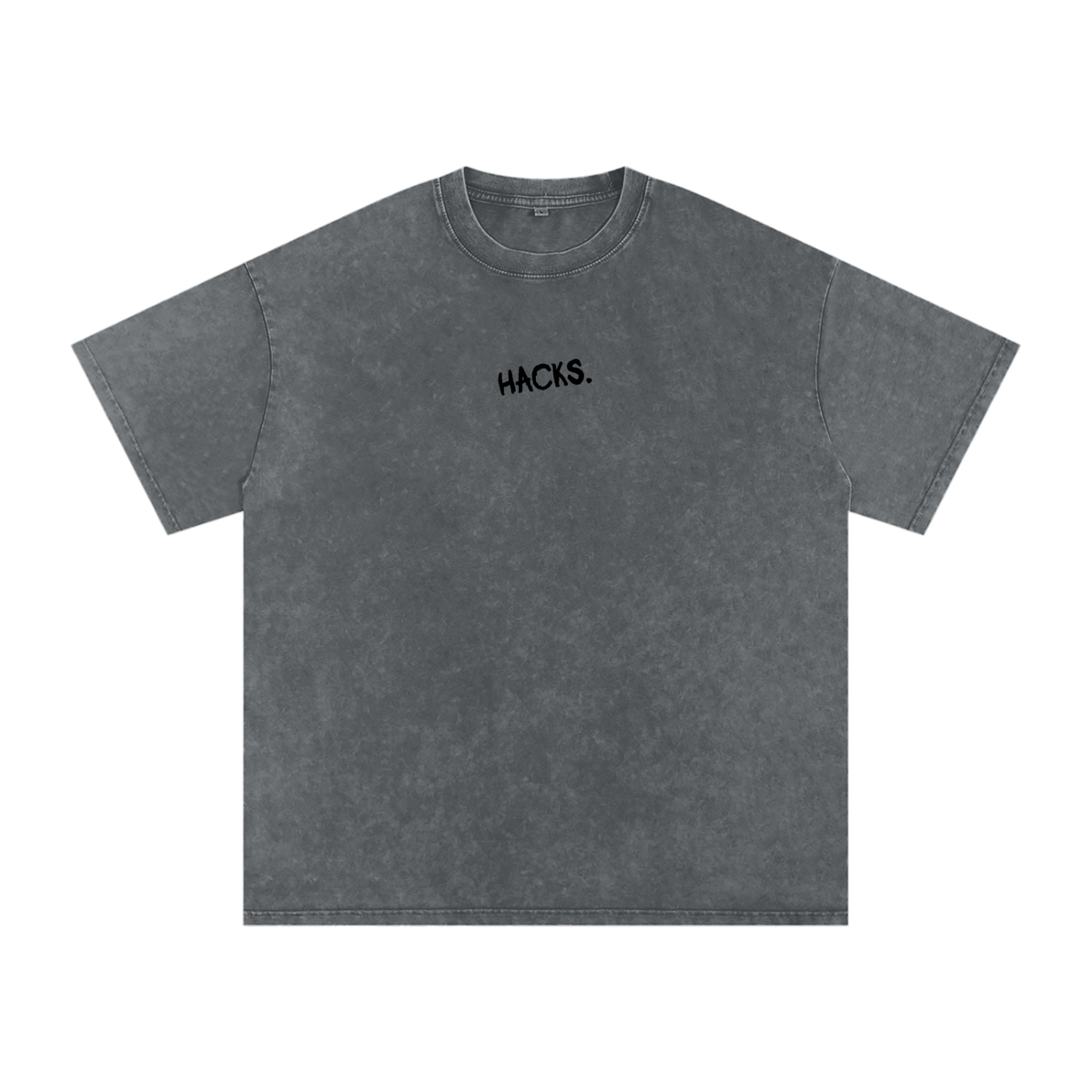 Drunk? Yes. Snow Washed Oversized Cotton T-Shirt