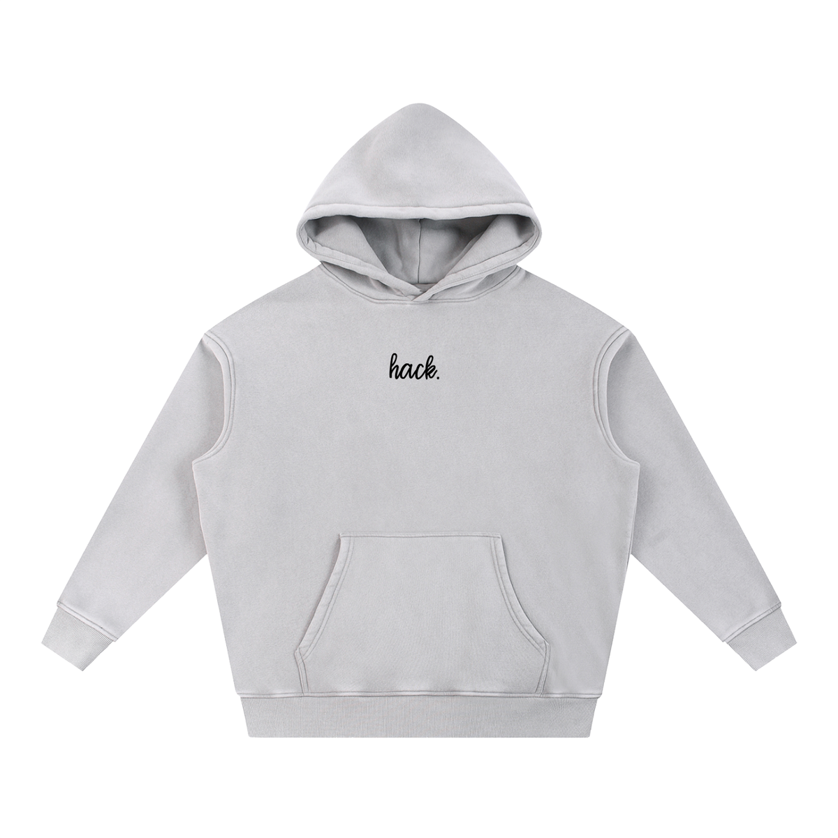 Born To Golf Snow Wash Fleece Oversize Hoodie