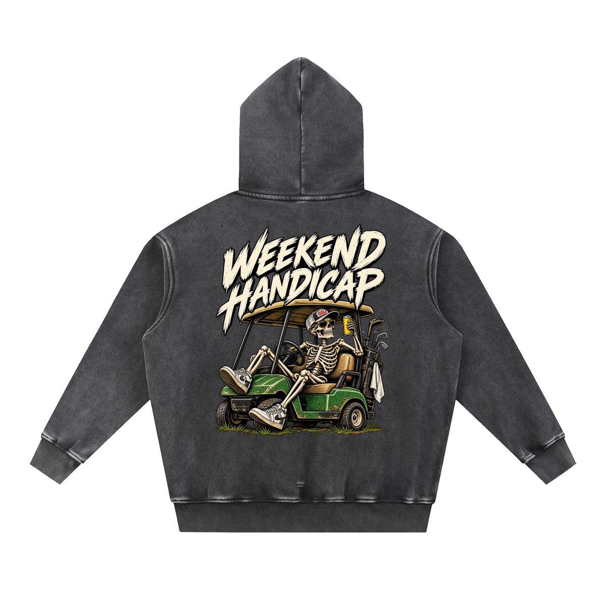 Weekend Handicap Snow Wash Fleece Oversize Hoodie