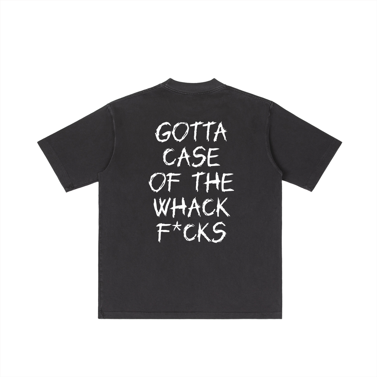 Case of the Whack F*cks Vintage Wash Drop Shoulder T-shirt